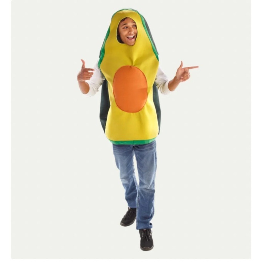 Hauntlook Amazing Avocado Bodysuit Dress Up Halloween Costume Adult One Size NEW